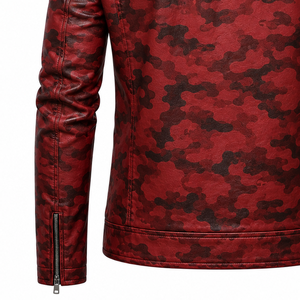 New Men Women <b>Winter</b> <b>Leather</b> <b>Jacket</b> New Trend Casual Fashion Warm Thick Biker Coat Stylish Street Wear OEM ODM Wholesale - Product Image 5