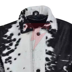 Wholesale Hair On <b>Leather</b> <b>Jacket</b> For <b>Men</b> Classic Style Premium Material Durable Design Winter Outerwear Collection - Product Image 4