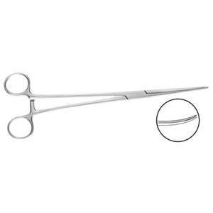 Pinzas Crafoord Manuales de Acero Inoxidable de 180 mm, Curvas, para Disección, Ligadura y Hemostasia, Instrumentos Quirúrgicos para Cirugía General - Product Image 4