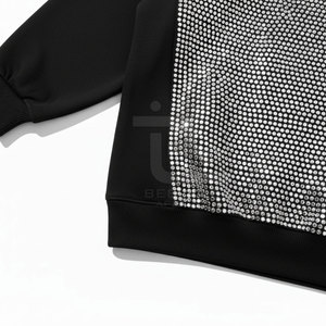 Sudaderas con Pedrería para Hombre, Diseño Personalizado 2026, Productos Básicos de Invierno, Precio Razonable, Sudaderas Transpirables con Pedrería - Product Image 5