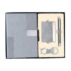 Liviya - Agenda de Cuero PU Grabada y Personalizada con Llavero, Portatarjetas, Regalo para el Día del Padre, Caja de Regalo con Logotipo Personalizado para Empresas - Product Image 1