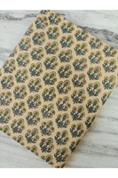 Tissu de Quilting 100% Coton Imprimé à la Main, Doux, Respirant et de Haute Qualité, Motif Floral, Vendu au Mètre pour la Confection de Robes pour Garçons et Filles