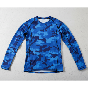 Custom Design Unisex Rash Guard Dry Fit <b>Compression</b> <b>Shirts</b> Long Sleeve Fitness Bodybuilding Breathable - Product Image 2