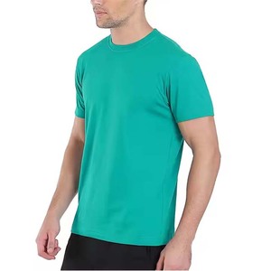 Camisetas Holgadas Blancas para Hombre al por Mayor, Cuello Redondo, Tallas Grandes, Camiseta Holgada de Verano para Hombre Adulto - Product Image 1