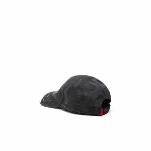 ZAHRI SPORTS Washed Cotton Canvas Baseball <b>Cap</b> with Eagle Print <b>Vintage</b> Distressed 6-Panel Metal Buckle Unisex Adult Casual Wear - Product Image 5