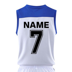 Nuevo Conjunto de Uniforme de Baloncesto Personalizable de Talla Grande, Material Impreso Transpirable de Alta Calidad - Product Image 4