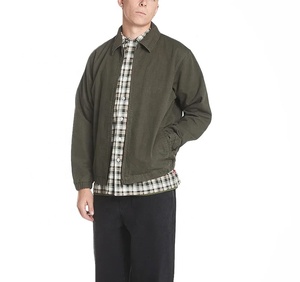 Veste en jean pour homme de haute qualité avec logo personnalisé, streetwear formel, toile, fermeture éclair, col rabattu, broderie sur le devant - Product Image 4