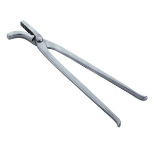 Clavador de uñas para caballos con recubrimiento en polvo |   Herramienta Veterinaria Duradera para Herradores, para Clavar Clavos en Pezuñas y Suministros para el Cuidado de Pezuñas - Product Image 1