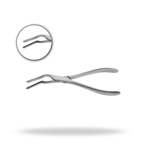 Pinzas para Enderezar el Septum de 22 cm, Instrumento Quirúrgico Nasal Angulado - Product Image 1