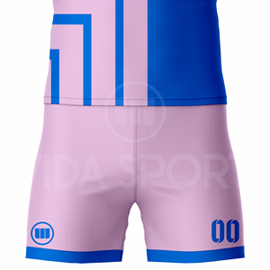 ชุดยูนิฟอร์มฟุตบอล Wida Sports รับผลิตแบบ OEM ODM ออกแบบเองได้ เสื้อ กางเกงขาสั้น น้ำหนักเบา หมายเลขทีมแบบเรียบง่าย แขนครึ่งตัว จำหน่ายส่ง - Product Image 6