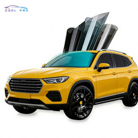 Film de protection pour vitres de voiture en céramique nano 2 mil, film teinté anti-buée noir 35% VLT, film solaire céramique nano 99% IRR