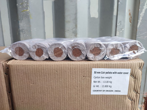100% PLUGUES DE FIBRA DE COCO ORGÁNICA, PELLETS DE COCO PARA UN DESARROLLO PRECOCE DE LAS PLANTAS, FUNCIONANDO COMO GERMINADOR DE SEMILLAS - Product Image 3