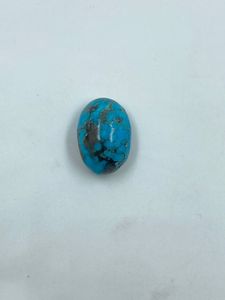 Turquoise bleue naturelle ovale 10,20x13,20 mm CTS-7.49 pour pendentif, pierre brute, approvisionnement en vrac auprès d'un exportateur indien - Product Image 5