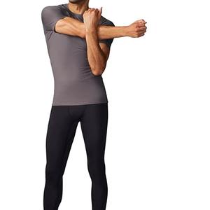 Camiseta Deportiva Personalizada para Hombre, de Secado Rápido, Compresión Ligera, 100% Algodón, Tejido de Punto Largo, Impresión por Transferencia de Calor - Product Image 2