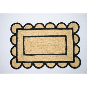 Alfombras de yute antideslizantes de alta calidad para decoración del hogar, tejidas a mano, con un aspecto elegante, en oferta, precio de proveedor. - Product Image 1