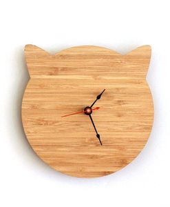 Horloge murale en bois élégante et durable de style Art Déco, à quartz analogique, artisanale, pour la décoration de la maison, mariage, salon, chambre, bureau - Product Image 3