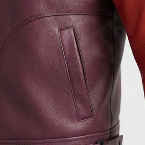 Veste de moto en cuir véritable pour homme de qualité supérieure, nouvelle arrivée, vestes de moto d'hiver, protections amovibles, personnalisables - Product Image 5