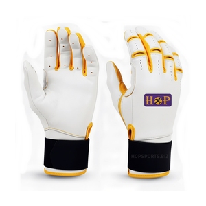 New Baseball Batting Gloves Genuine Leather Material Fully Customize Logo Color Baseball Batting Gloves Hot Selling Manufacturer - Product Image 6
