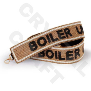 Encuentra correas de bolso con cuentas similares al estilo USA, bandoleras personalizadas hechas a mano para el 4 de julio, correas de bolso con cuentas artesanales. - Product Image 3