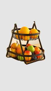 Cesta de Almacenamiento de Frutas Decorativa para el Hogar, Hecha de Alambre de Acero Inoxidable, a un Precio Accesible - Product Image 5