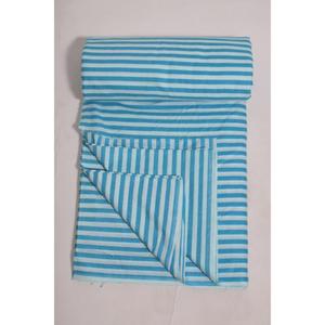 Tissu rayé en coton indien, textile doux et léger pour la couture, la confection de vêtements, l'artisanat et la décoration - Product Image 4