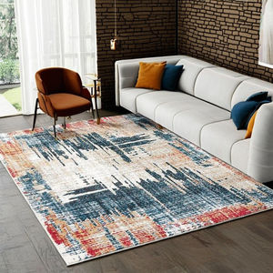 Alfombra Moderna de Alta Calidad, Ecológica, Antideslizante, Resistente a las Manchas, Antibacteriana, Apta para Mascotas, Lavable a Máquina, Hecha de Poliéster - Product Image 3