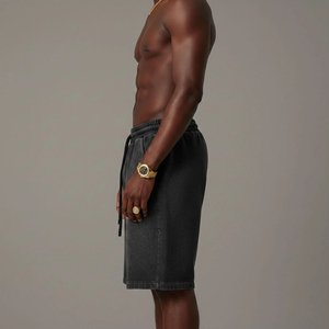 Pantalones Cortos Deportivos Personalizados para Hombre, de Alta Calidad, de Poliéster/Algodón, Sólidos, Ecológicos, de Secado Rápido, Casuales de Verano, Antiarrugas - Product Image 2