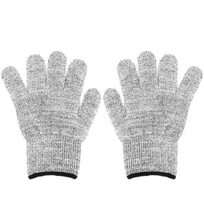 Guantes de Trabajo de Cuero Vacuno de Alta Calidad, Talla XL, Impermeables, Antideslizantes, Transpirables, Resistentes al Fuego, con Diseño Dividido - Product Image 1
