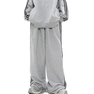 Survêtements pour hommes, ensemble de survêtement personnalisé pour la course et l'entraînement, pantalon de survêtement décontracté à jambes larges et sweat-shirts, survêtement de jogging personnalisé pour hommes - Product Image 3