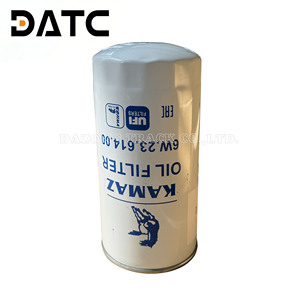 Filtre à huile moteur <span class=keywords><strong>DATC</strong></span> 6W.23.614.00 pour camion lourd KAMAZ, moteur Cross W11024, élément filtrant de haute qualité 110x227.5mm - Product Image 1