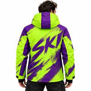 Chaqueta de Esquí Tipo Bomber Unisex con Logotipo Personalizado, Camuflaje, Impermeable, para Invierno, Montaña y Actividades al Aire Libre - Product Image 4