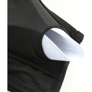 Conjunto de bikini para mujer, top cruzado con cuello halter, parte inferior de cintura alta, traje de baño negro liso, ropa de playa de dos piezas - Product Image 5