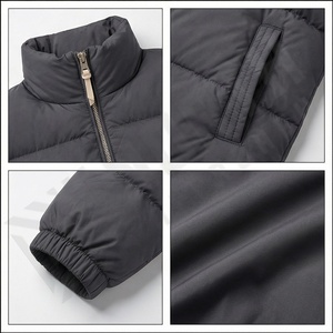 Chaqueta Acolchada de Invierno Unisex, Holgada, Impermeable, con Cierre de Cremallera, Opción de Talla Grande, Estilo Motociclista - Product Image 4