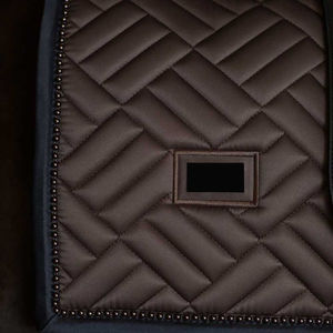 Tapis de selle équestre en cuir les plus vendus avec doublure en tissu, haute qualité, personnalisables, prix bas, fabriqués en usine au Pakistan - Product Image 3