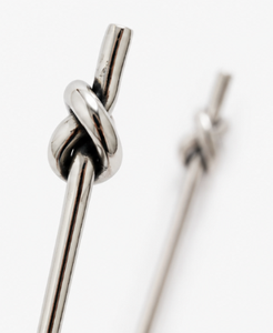 Palillos de Cóctel de Acero Inoxidable Premium con Mango Anudado, Palillos Reutilizables para Aperitivos y Catering - Product Image 3