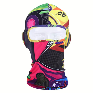 Cagoule unisexe respirante et imperméable pour l'hiver, masque facial de ski avec logo personnalisé, couvre-chef ajustable pour le sport et les voyages - Product Image 6