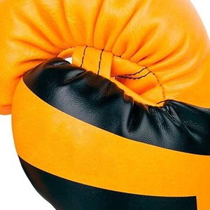 ถุงมือชกมวยหนัง PU ระดับมืออาชีพ รุ่น DAWNFROCE FIGHT GEARS ปี 2026 แบบสั่งทำพิเศษ พร้อมสายรัดแบบ Hook & Loop และโลโก้ดีไซน์เฉพาะ - Product Image 5