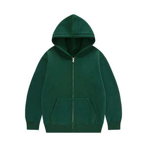บริการขายส่ง OEM เสื้อฮู้ดดี้ผู้ชายคุณภาพสูง ซิปหลากหลายสไตล์ ผ้าฝ้ายฟลีซ 100% แห้งเร็ว ใส่สบายๆ สำหรับฤดูใบไม้ร่วง - Product Image 1
