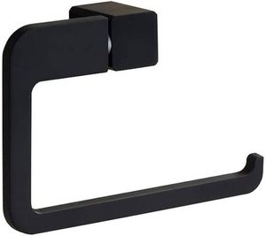 Portarrollos de Papel Higiénico de Metal de Primera Calidad, Personalizado, en Negro Pulido, Producto para Baño, Proveedor de Artículos para Inodoros - Product Image 1