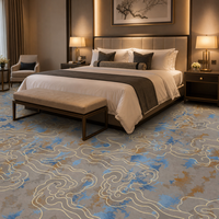 Tapis Axminster moderne classique à motifs, tapis d'intérieur doux et durable, plusieurs tailles disponibles pour salon, chambre, hôtel, bureau