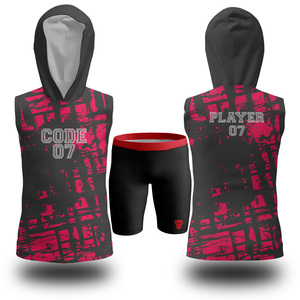 Tenues de football 7 contre 7 personnalisées pour garçons, respirantes, antibactériennes, séchage rapide, grandes tailles, avec nom et numéros d'équipe, polyester/spandex - Product Image 1