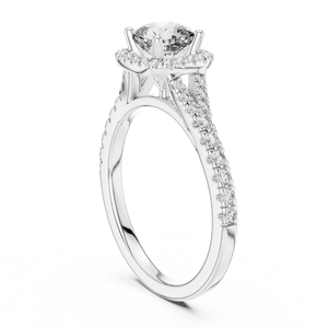 Joyería Nupcial Fina, Anillo de Diamantes Moissanite de Plata de Ley 925, Fabricante Mayorista - Product Image 3