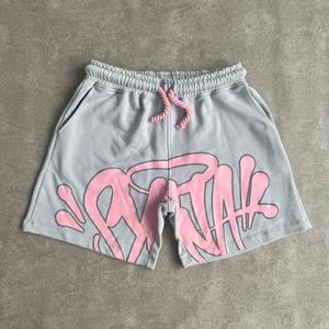 Shorts de sport pour hommes en tissu gaufré, avec cordon de serrage, taille élastique, légers, pour la course et le fitness, logo personnalisé, motif et couleur au choix, avec poches - Product Image 6