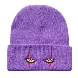 OEM Unisex Winter Ski Hat with 3D Embroidery Logo Custom Beanie Sports Casual Travel Cuffless <b>Brimless</b> Keep Warm Knitted <b>Caps</b> - Product Image 6