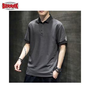 EACHIN New Man Polo Shirt Mens Casual Embroidery Cotton Polo Shirt Men Short Sleeve Turn Down Collar High Quality Polo Clothing - Product Image 3