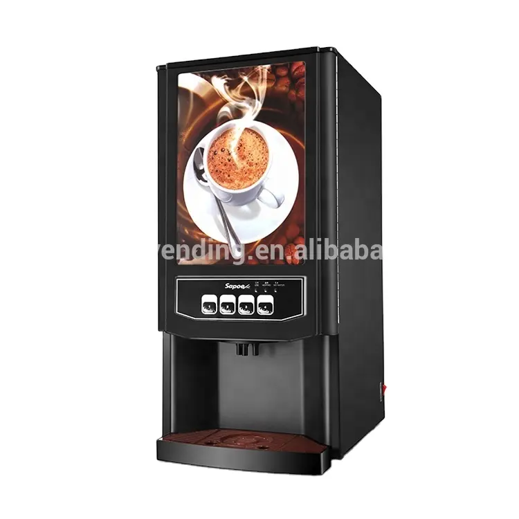 Macchina da caffè istantaneo distributore automatico All-in-one per bevande calde Euro macchina da caffè