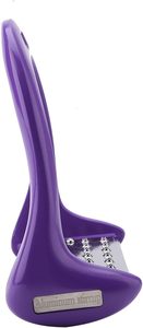 Estribos de acero inoxidable color púrpura para montar a caballo con base antideslizante para el pie, estribos para silla de montar ecuestre - Product Image 3