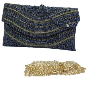 Elegant Handmade Ethnic Bridal <b>Clutch</b> Perfect for <b>Weddings</b>, Festive Parties & Evening Gatherings - Product Image 1