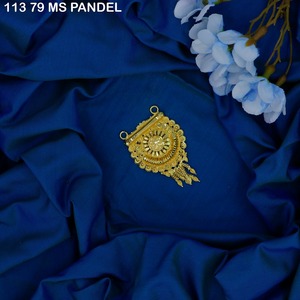 Colgante de circonita para mujer, elegante colgante de aleación chapado en oro antiguo para mujer, colgantes de aleación chapados en oro - Product Image 6