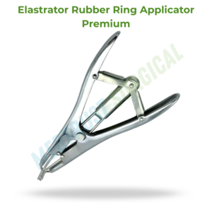 Applicateur d'anneaux en caoutchouc Elastrator en acier étamé de 8 pouces, instrument de castration vétérinaire pour animaux de ferme - Product Image 2